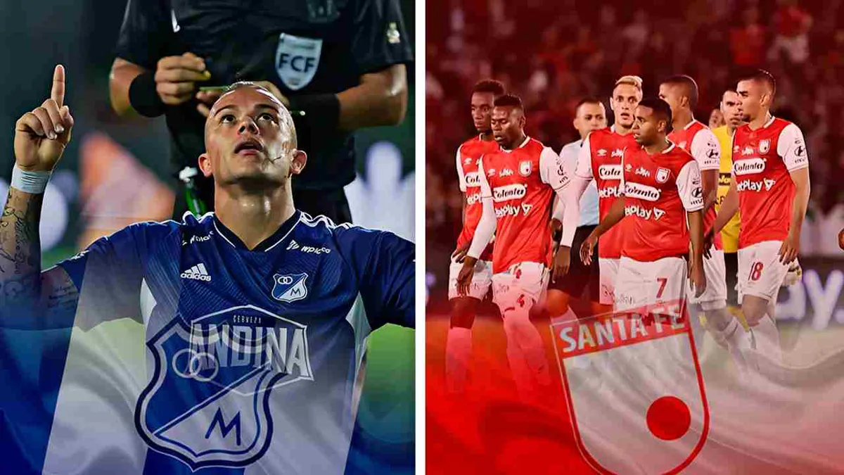 Millonarios derrota a Santa Fe, que queda al borde de la eliminación en semifinales