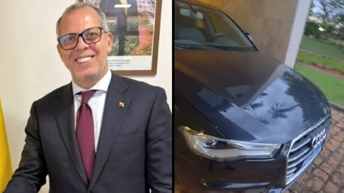 Vehículo embajada Colombia Brasil: Saade confirma choque y versiones sobre pérdida total