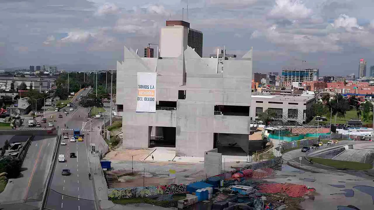 El Museo de Memoria de Colombia, una estructura incompleta y criticada por su estética