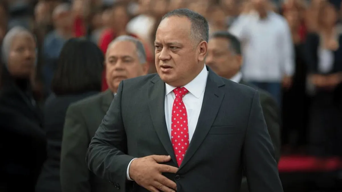 Diosdado Cabello niega que haya negociaciones para un cambio político en Venezuela