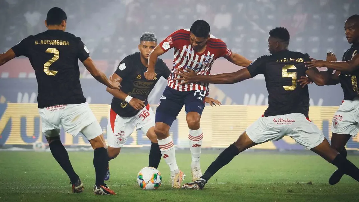 Bacca tumba al América y lleva a la cima al Junior en cuadrangulares