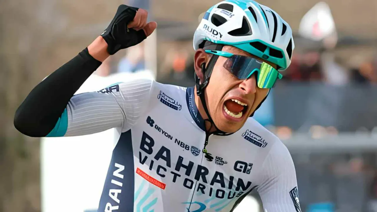 Santiago Buitrago llegó tercero en la mítica subida del Mont Ventoux del Tour de Francia