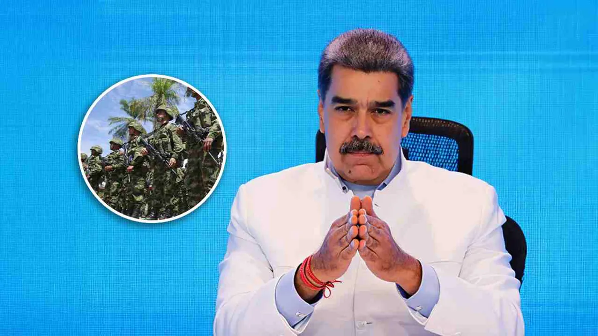 Maduro insiste en su llamado a los militares de Colombia a unirse a Venezuela