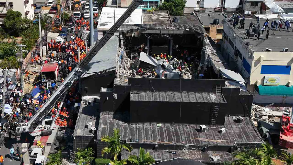 Se incrementan a 124 los muertos en el accidente de la discoteca Santo Domingo