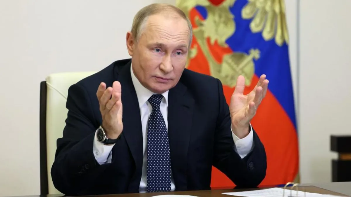 Putin ordenará alto el fuego si Kiev retira tropas del este y el sur, y renuncia a la OTAN