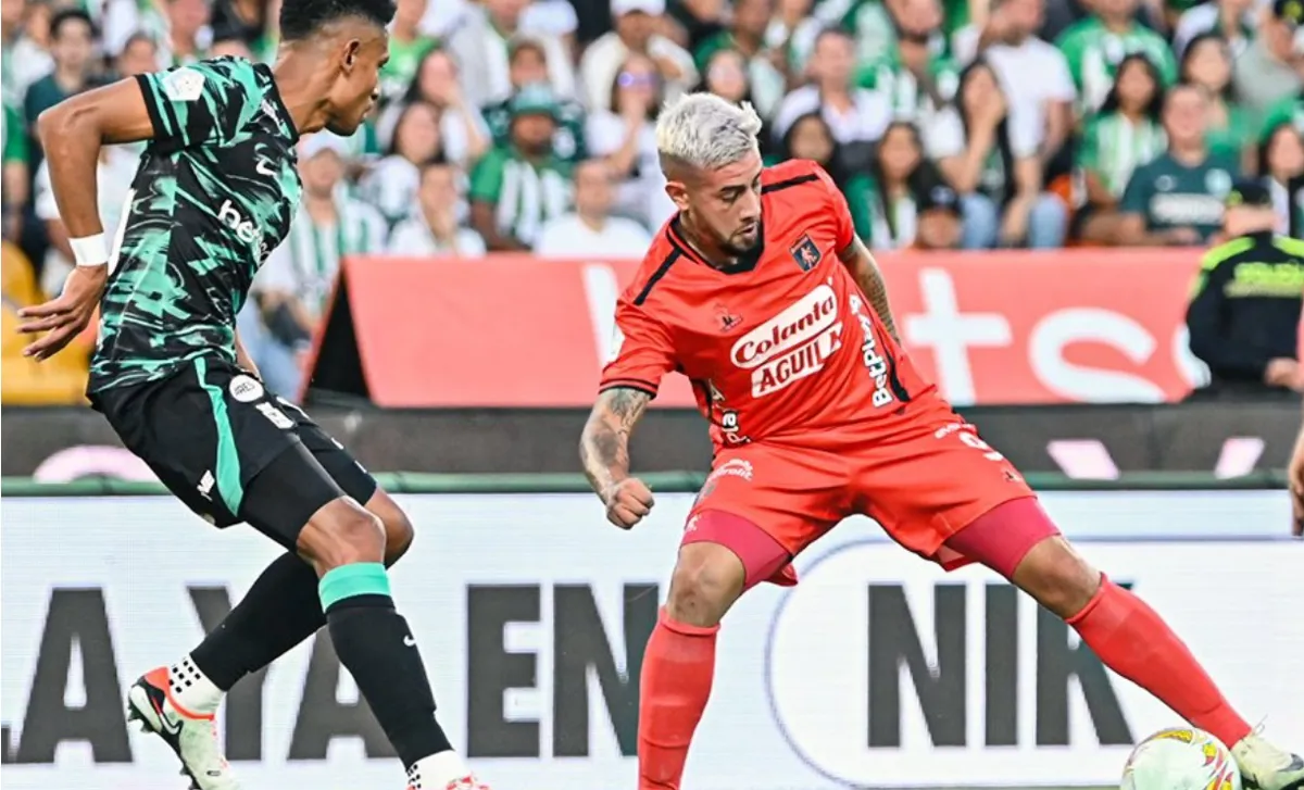 Atlético Nacional remonta con polémica y vence al América de Cali en la liga