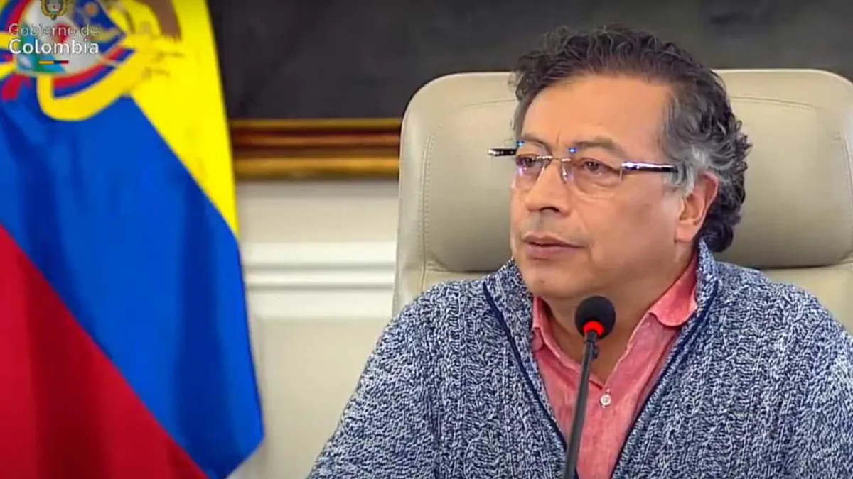 El presidente Petro dice que Estados Unidos le retiró la visa