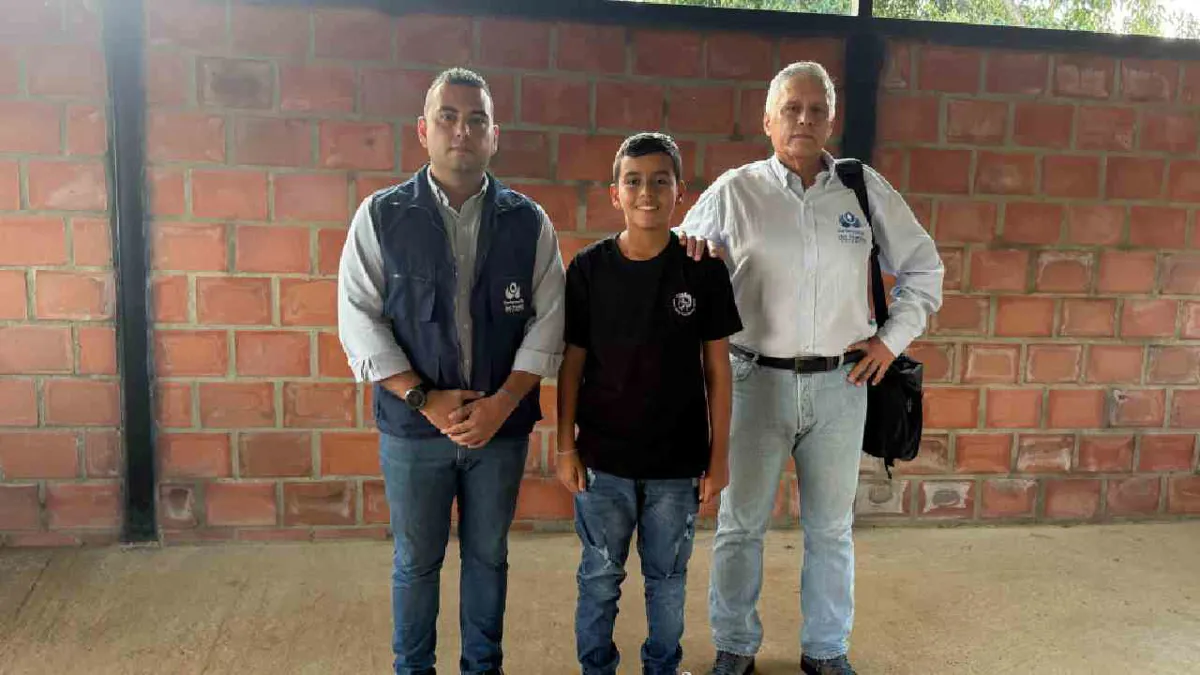 Liberan al pequeño Lyan Hortúa, tras 19 días de secuestro