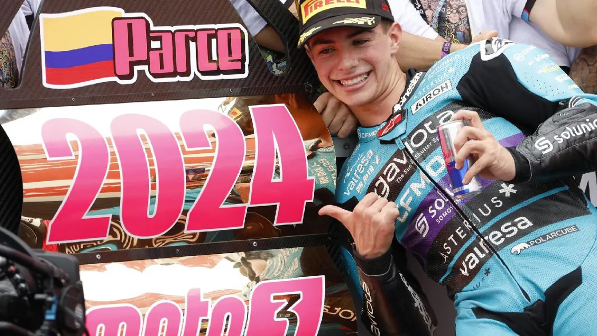 ¡Histórico¡ David Alonso nuevo campeón del mundo del Moto3