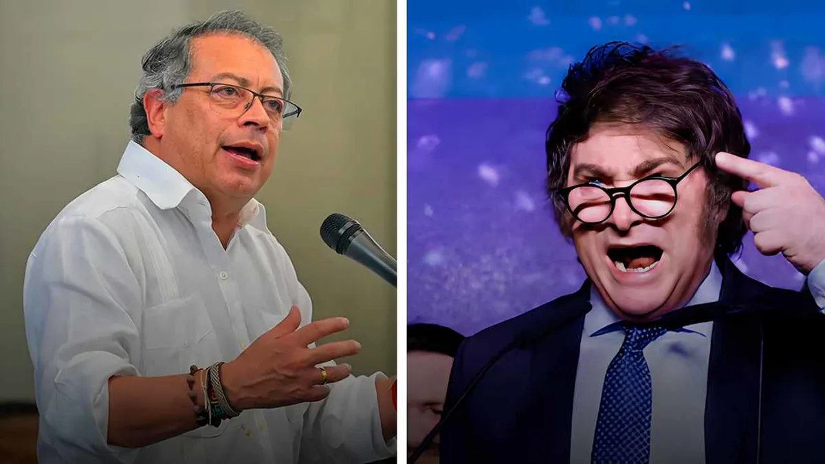 Petro define al presidente argentino Javier Milei como un “nostálgico de Mussolini”