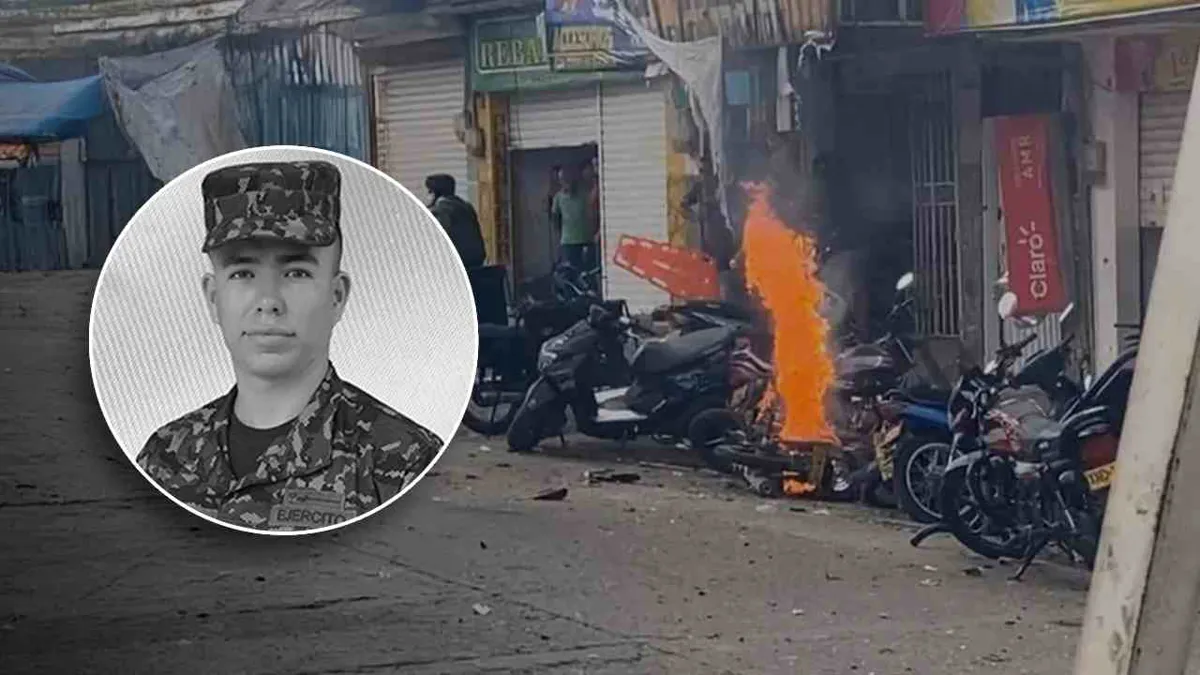 Soldado muere por explosión de motocicleta en ola de ataques en el Cauca