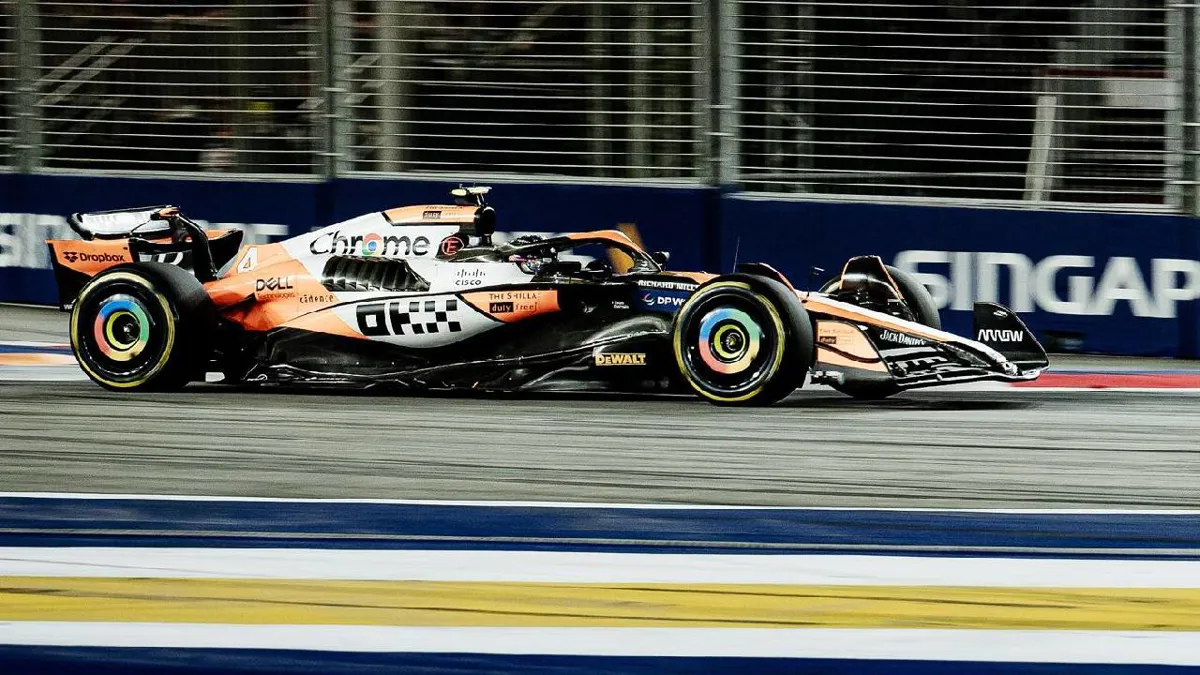 Norris gana en Singapur y sigue en la lucha por el campeonato de la F1