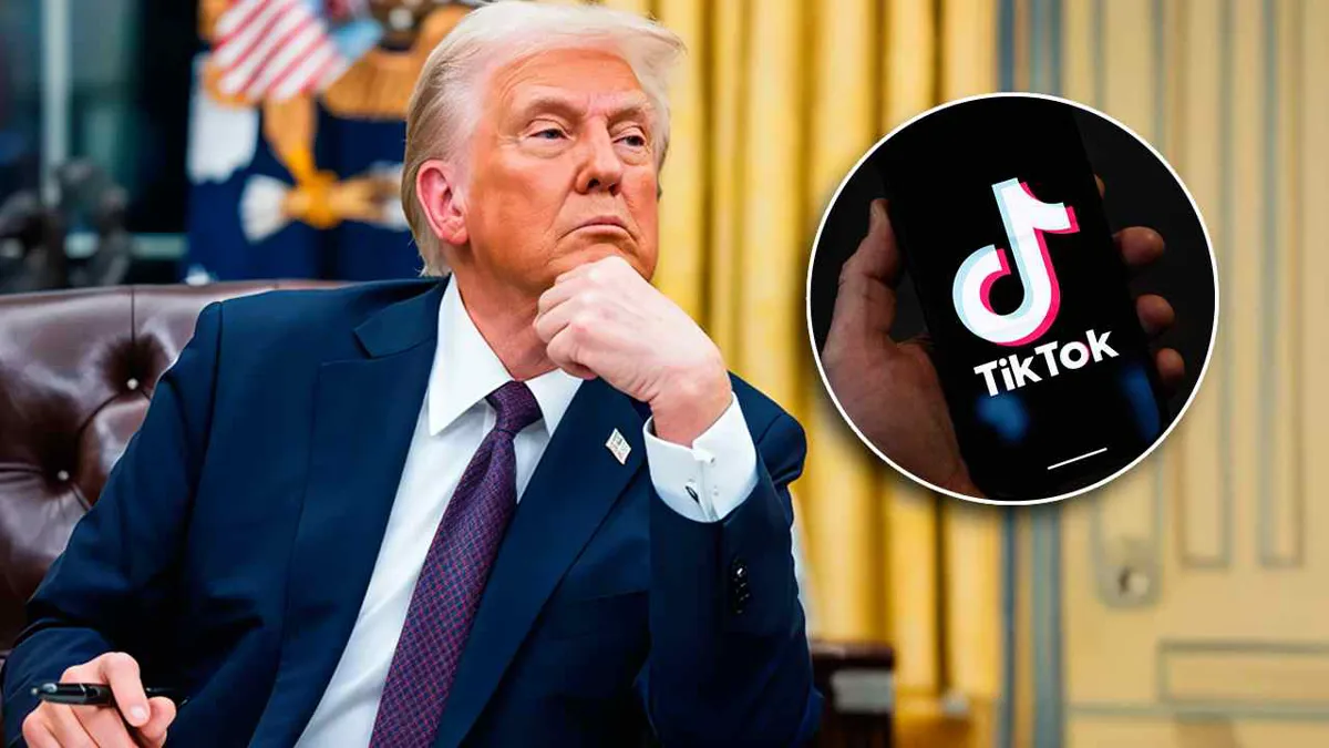 Trump firma orden para aplazar prohibición de TikTok por tercera ocasión