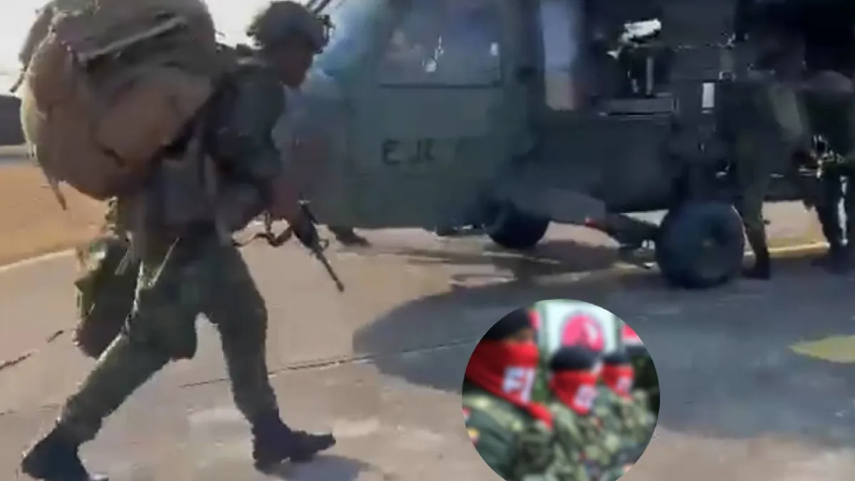 ELN ataca con drones y explosivos base militar en Arauca