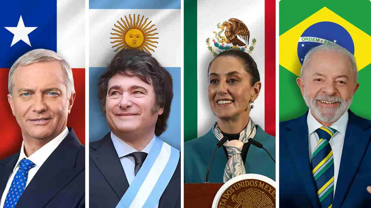 El mapa ideológico de América Latina tras el triunfo del ultraderechista Kast en Chile