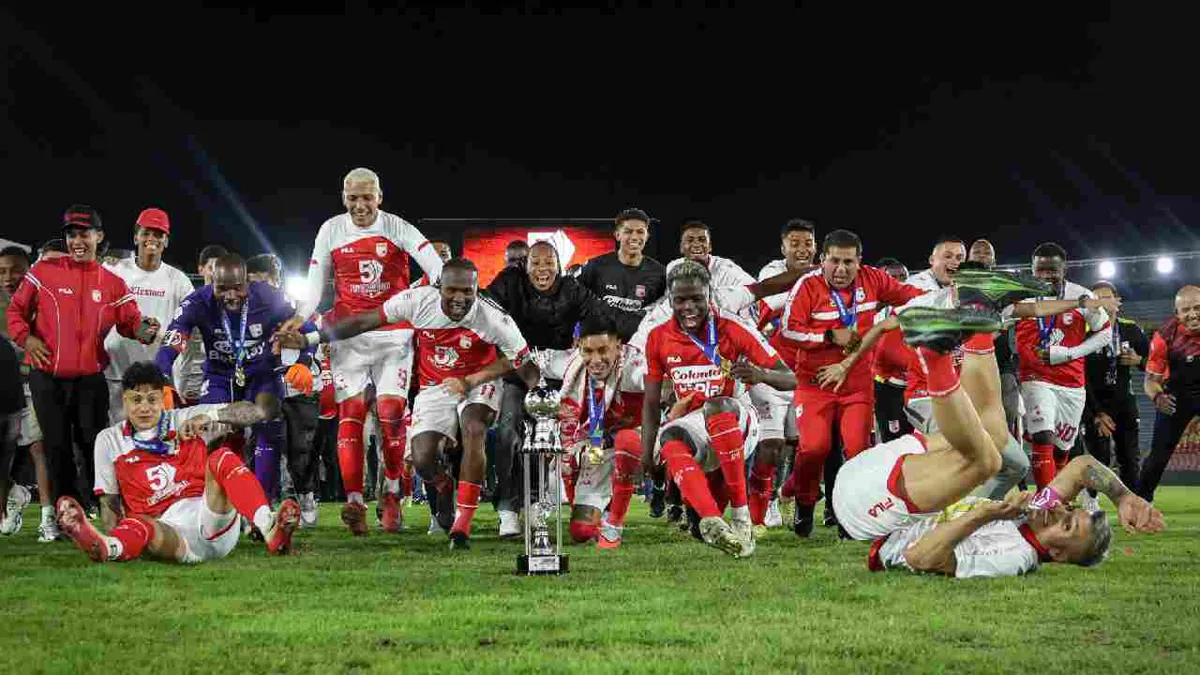 Santa Fe derrotó a Junior y se quedó con la Superliga de Colombia