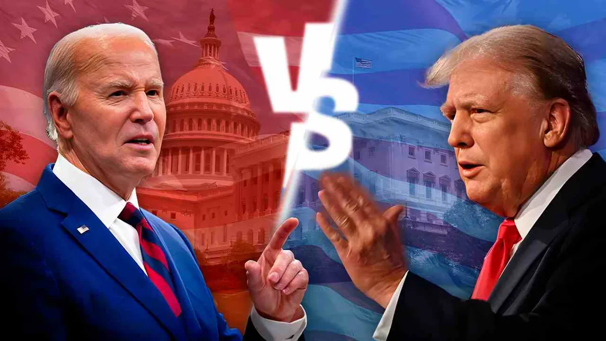 Biden y Trump se enfrentaron en el primer debate presidencial rumbo a las elecciones de EEUU