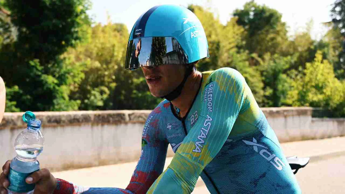 Harold Tejada abandona el Dauphiné tras sufrir una caída