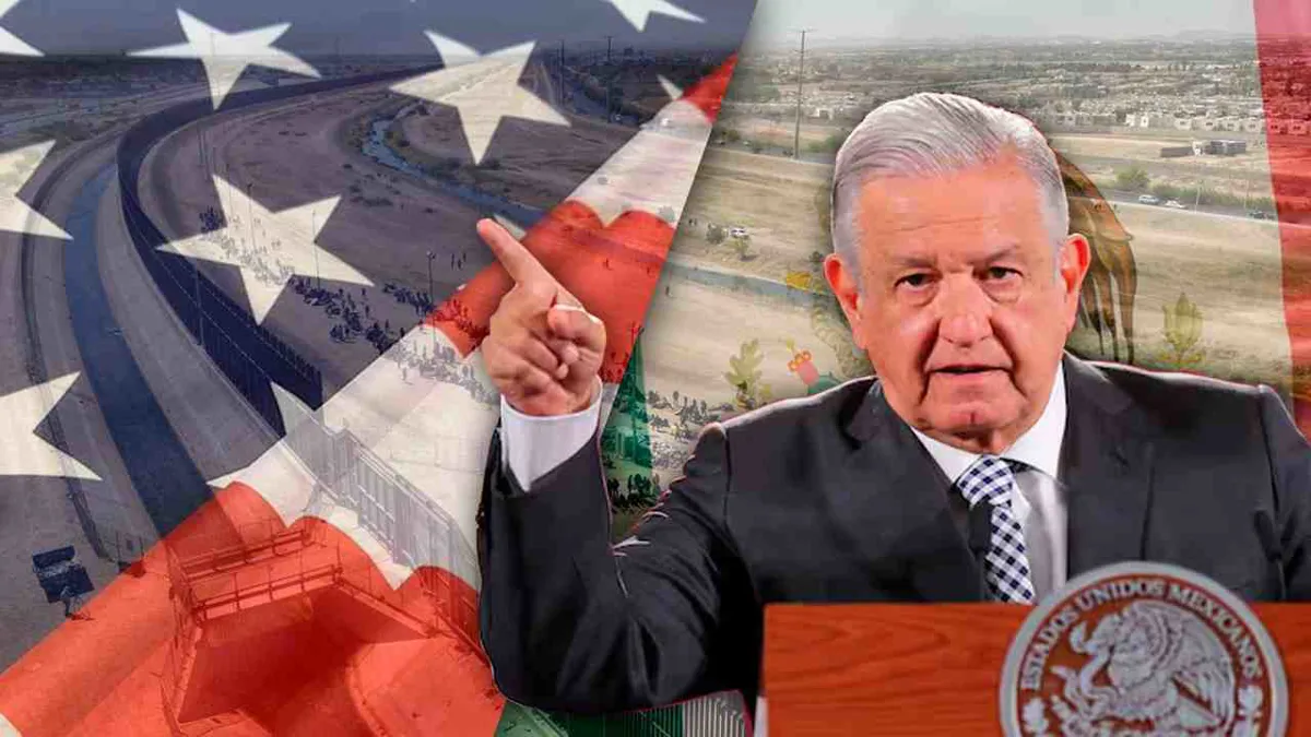López Obrador afirma que la migración en la frontera de México con EEUU ha caído un 54,8%