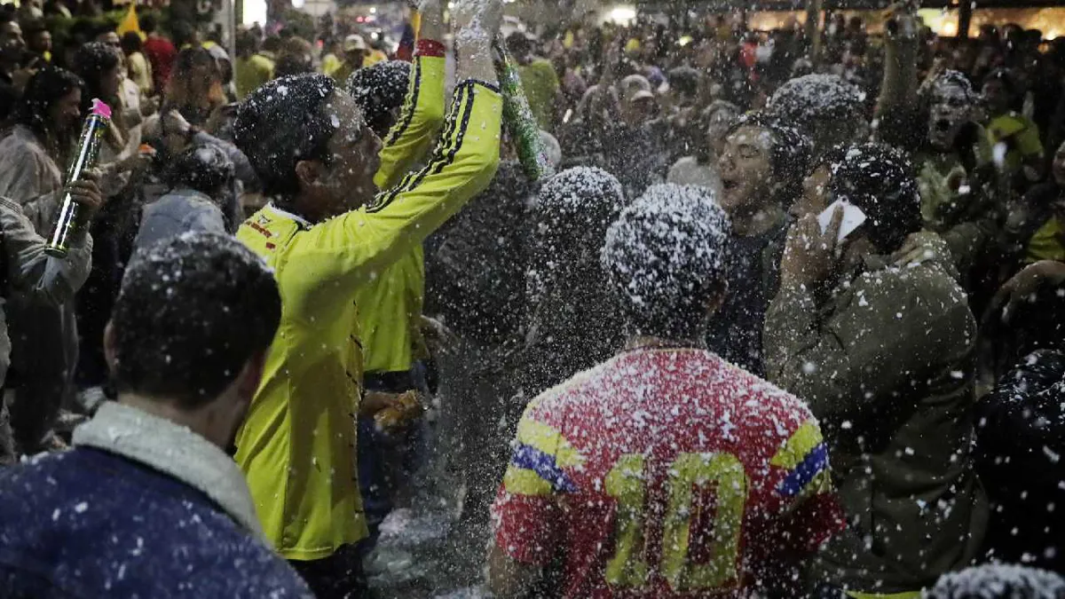 Así fue la celebración en el país por la clasificación de Colombia a la final de la Copa América