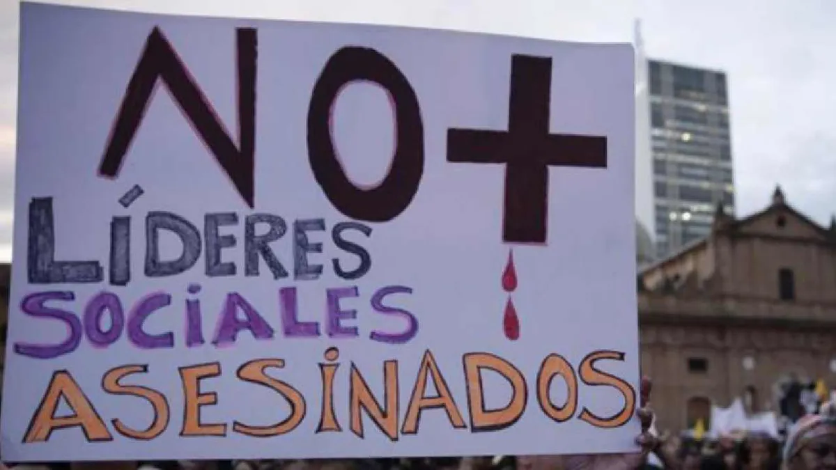 Defensoría del Pueblo registra 181 líderes sociales asesinados en 2023