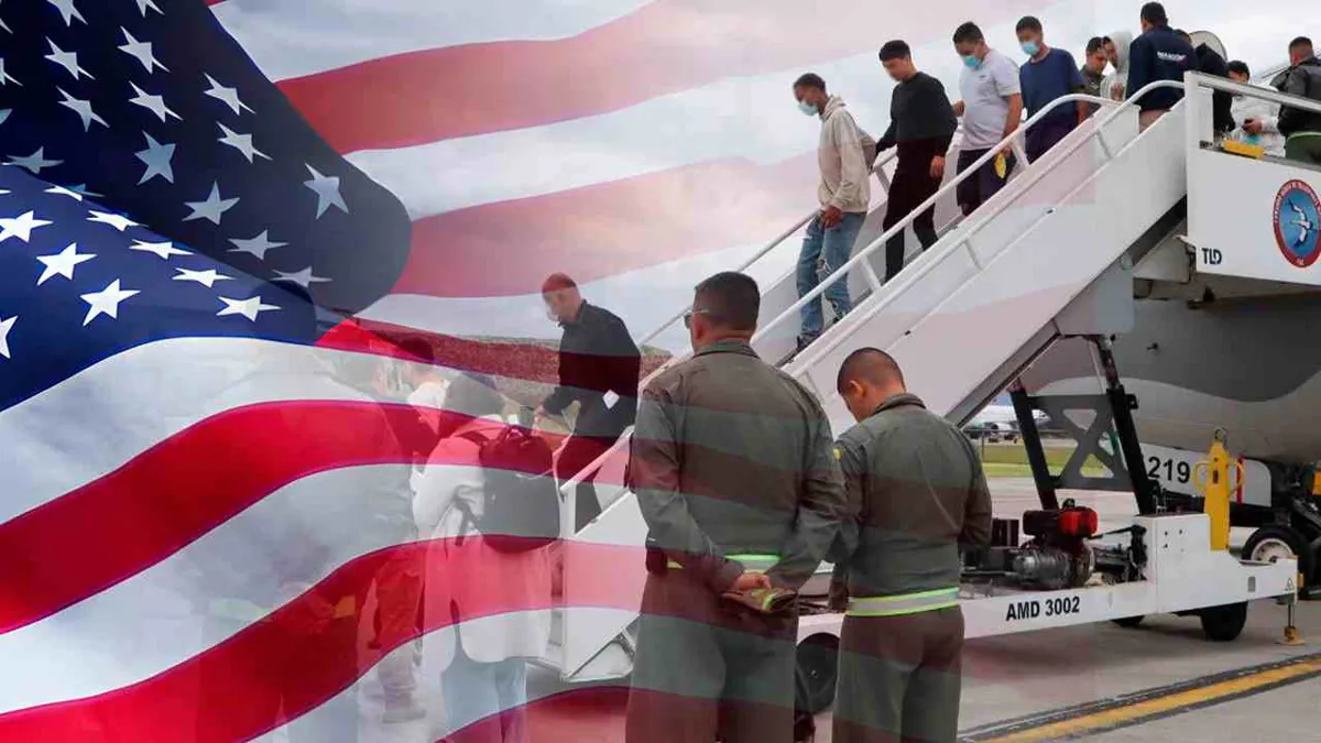 Más de 2.000 colombianos han regresado al país deportados por EEUU