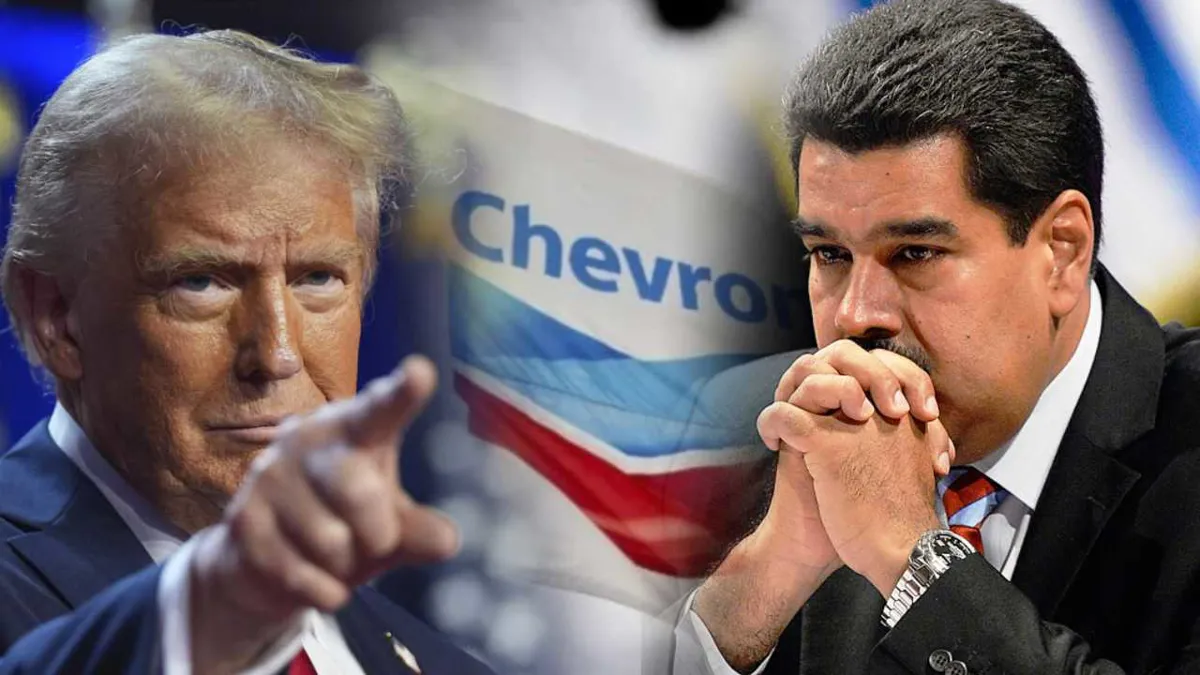 Trump pone fin a licencia de Chevron y le da un mes para salir de Venezuela