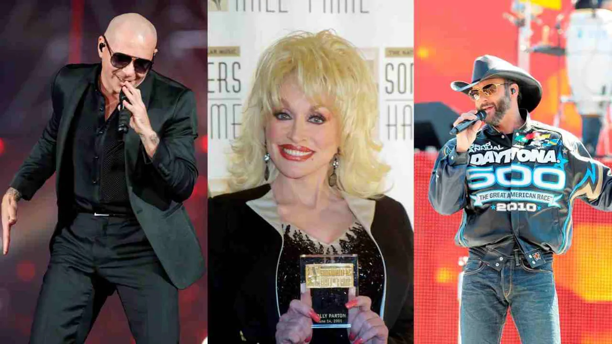 Pitbull lanza su nuevo disco EP ‘Trackhouse’ con invitados como Dolly Parton yTim McGraw
