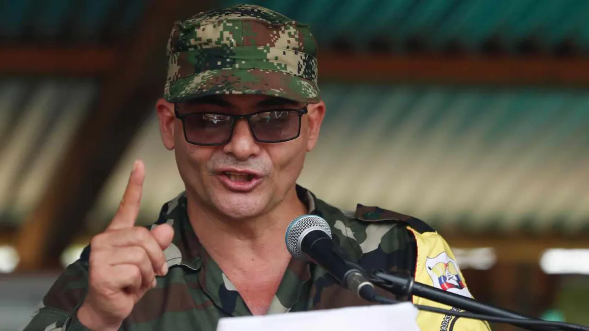 Condenan a ‘Iván Mordisco’ y mandos de disidencias de las Farc por reclutamiento de menores