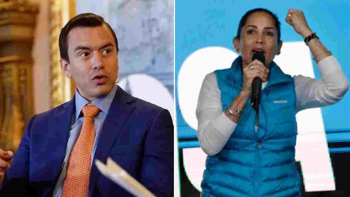 Daniel Noboa y Luisa González disputarán la presidencia de Ecuador en una segunda vuelta