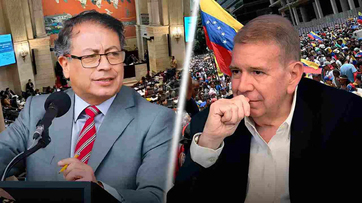 Senado pide a Petro reconocer a Edmundo González Urrutia como presidente electo de Venezuela