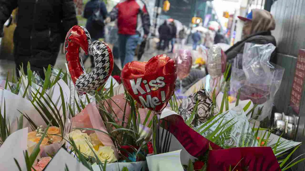 Importación de flores en EEUU crece por San Valentín, pese a temores por aranceles