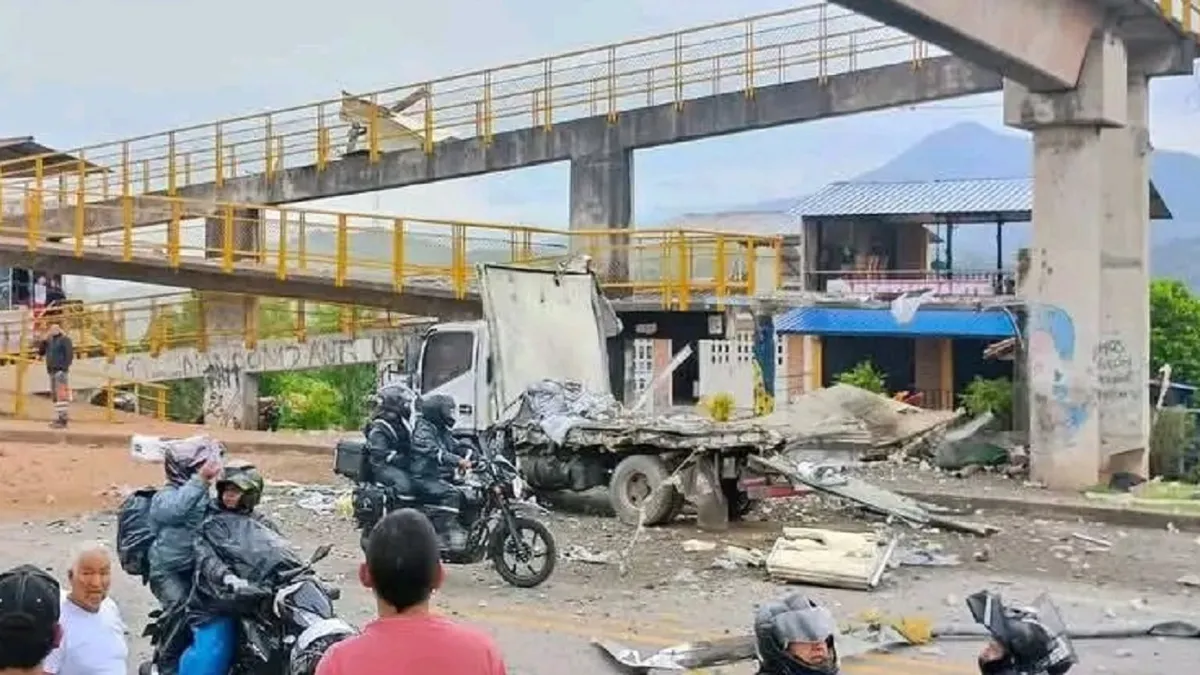 Un muerto por ataque con explosivos contra estación de Policía en Mondomo, Cauca