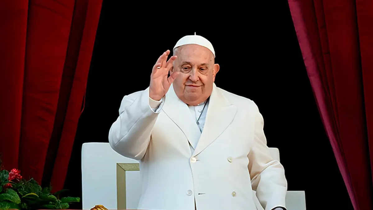 El papa pidió personalmente que se difundiera su mensaje de voz en agradecimiento a fieles