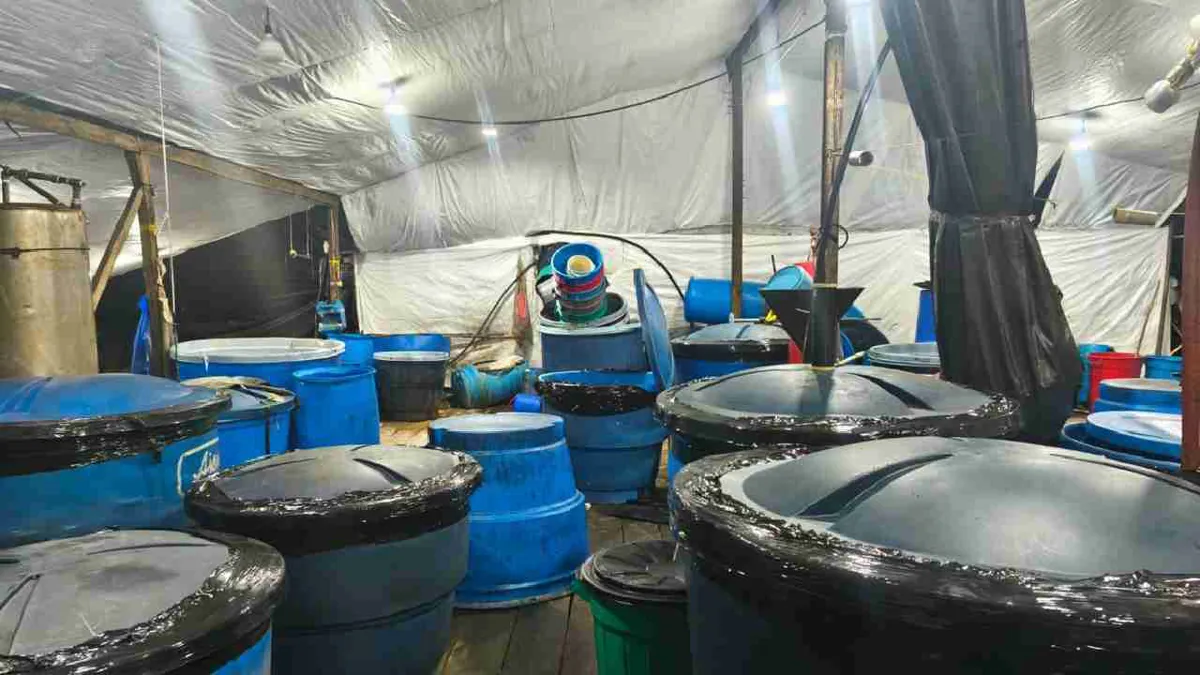 Incautan más de una tonelada de cocaína a disidencias de las Farc