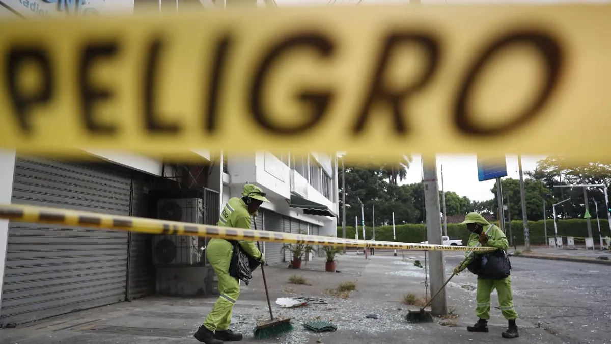 Sube a siete la cifra de fallecidos en atentados en la ciudad de Cali