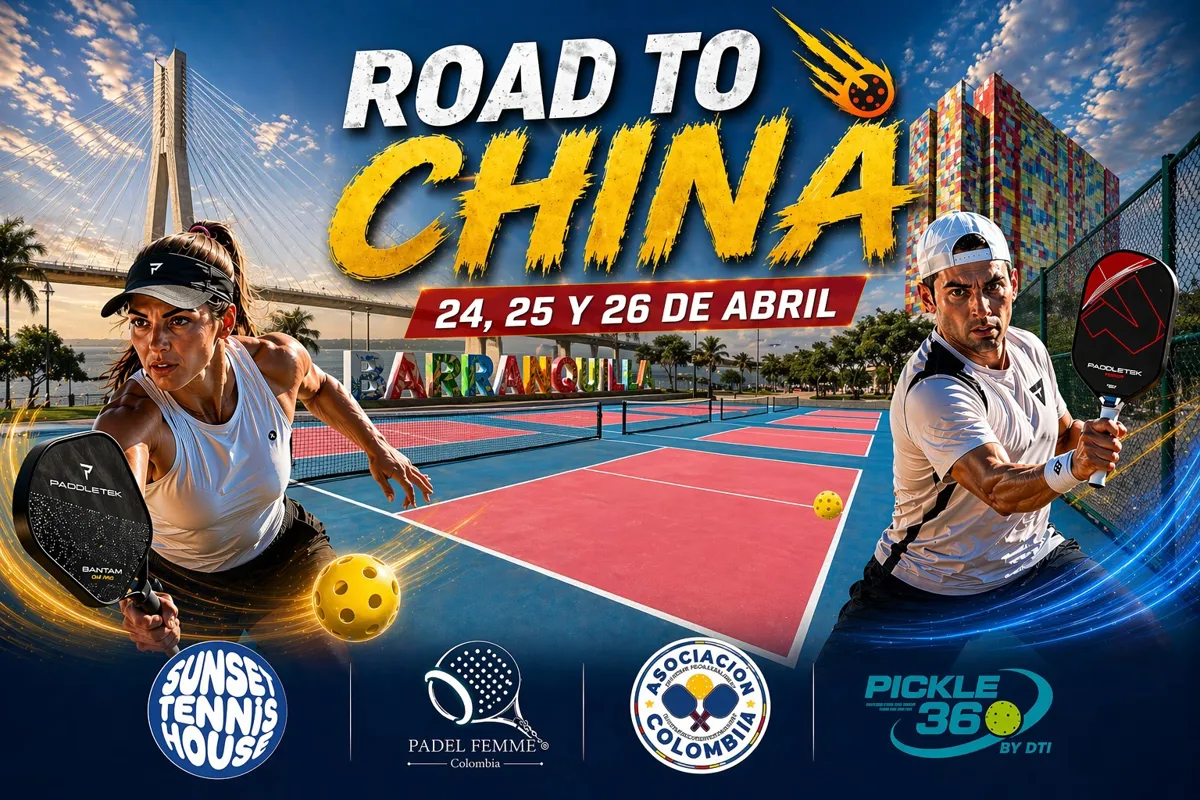 Barranquilla recibe el torneo Road to China en Sunset Tennis House
