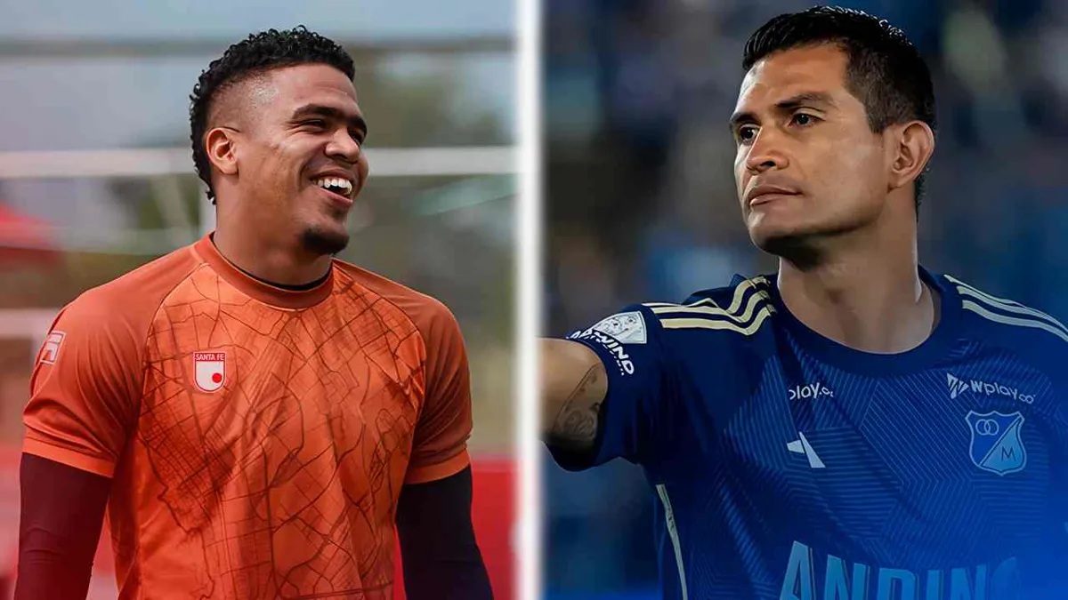 Clásico capitalino: Santa Fe aspira a clasificar a cuadrangulares frente a Millonarios