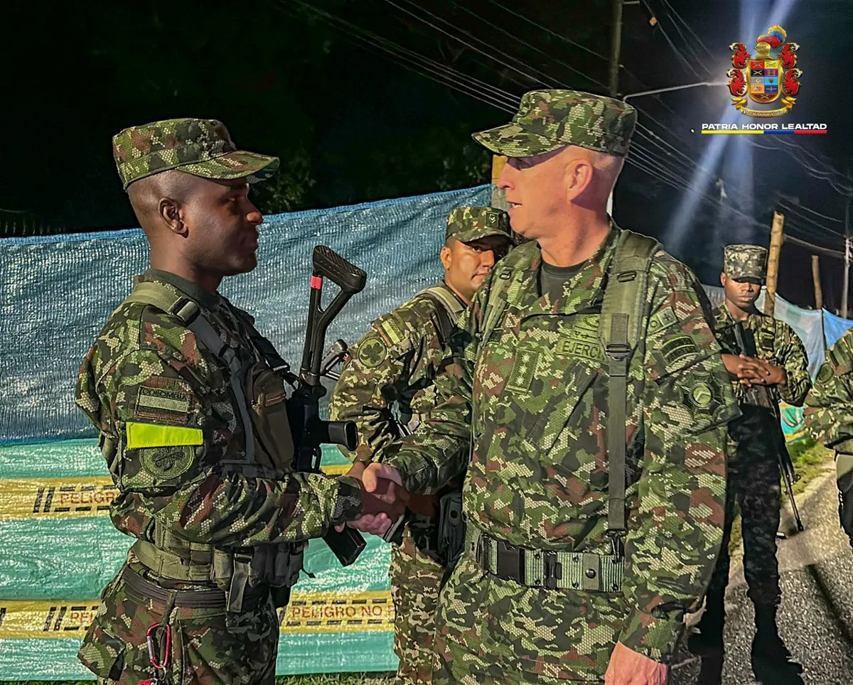 Dron con explosivos fue neutralizado en el Cantón Militar José Hilario López de Popayán