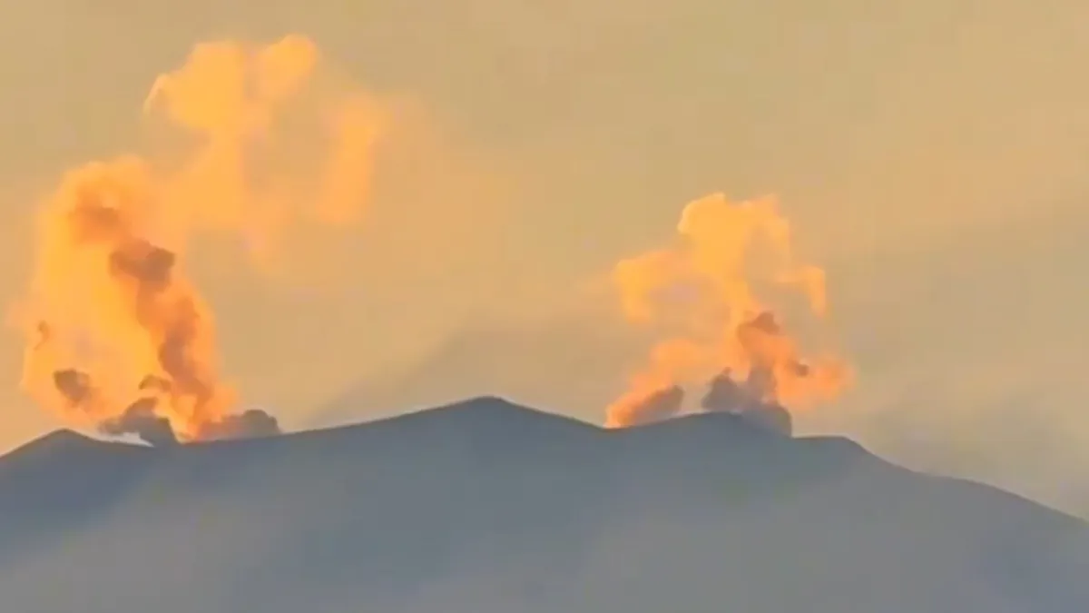 Alerta amarilla por aumento de actividad del volcán Puracé en Cauca