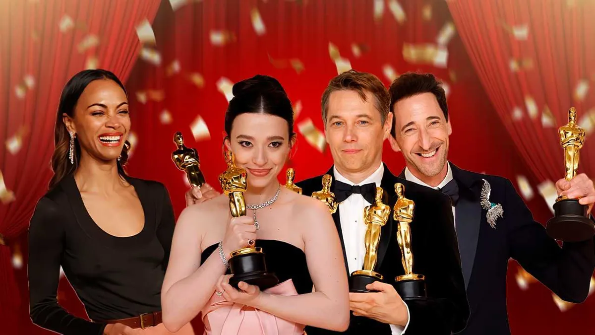 Listado de los ganadores en los Premios Oscar 2025