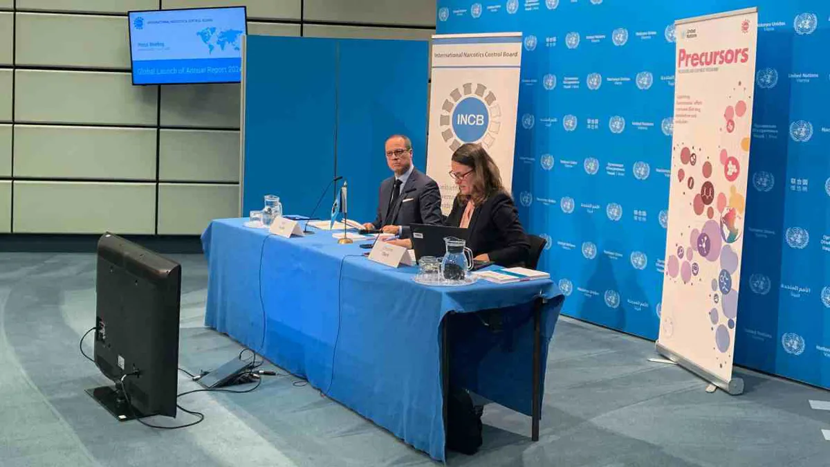 ONU advierte sobre el aumento del uso de drones para el transporte de drogas