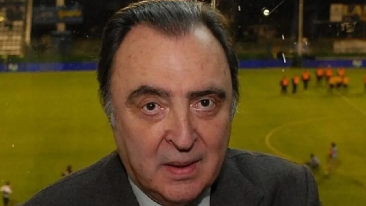 Murió el histórico relator argentino Marcelo Araujo