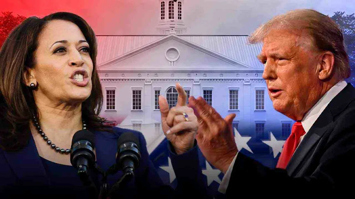 Harris y Trump se miden en debate en la carrera presidencial de EE.UU.