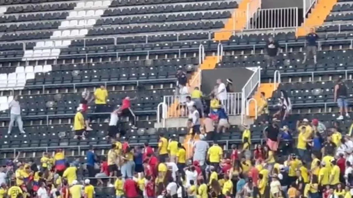 Detienen a doce hinchas colombianos por pelea entre barras bravas en partido en España