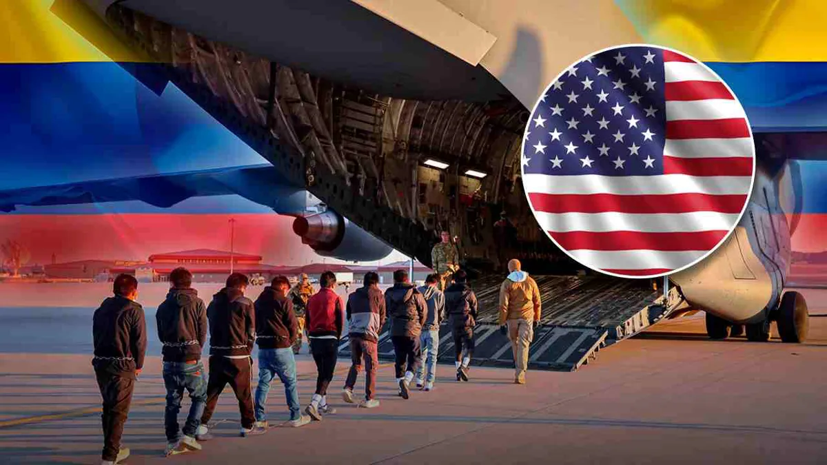EEUU envió 475 vuelos de deportación a Colombia en los últimos cinco años