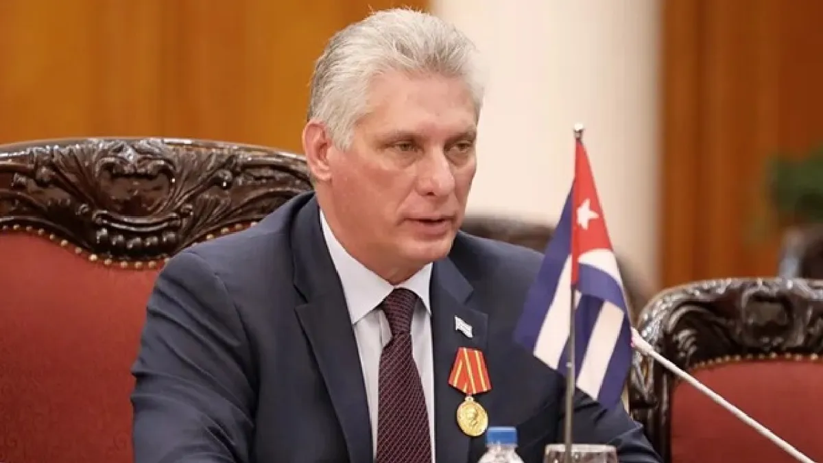 Díaz-Canel advierte sobre posible agresión militar de Estados Unidos a Cuba