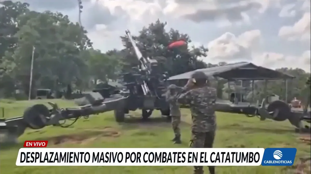 Combates entre grupos armados provocan desplazamiento masivo y secuestros en el Catatumbo
