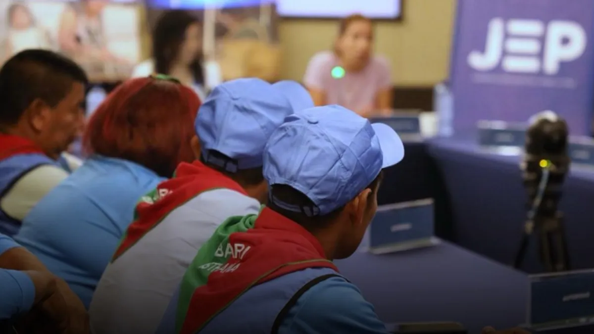 La JEP reconoce a resguardo indígena como víctima de reclutamiento