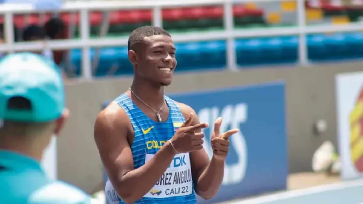 Carlos Flórez gana los 100 metros en Cochabamba y se clasifica el Mundial de Tokio